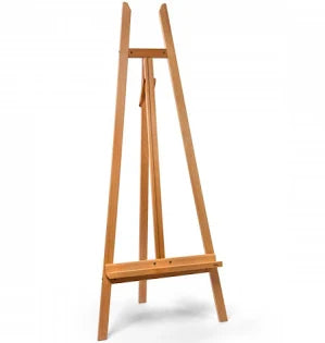 LYRE WOOD EASEL STAND W08