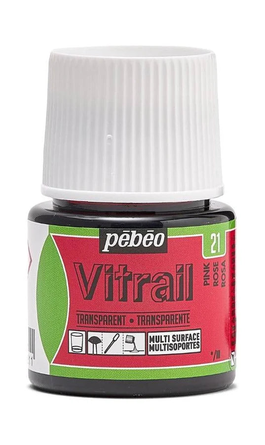 GLASS PAINT VITRAIL TRANSPARENT ( BRAND PEBEO ) 45ML