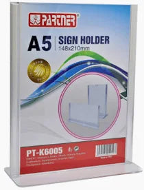 A5 SIGN HOLDER ( BRAND PARTNER )