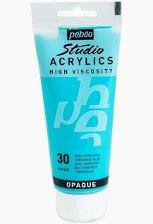 STUDIO ACRYLIC COLORS HIGH VISCOSITY 100ml ( BRAND PEBEO )