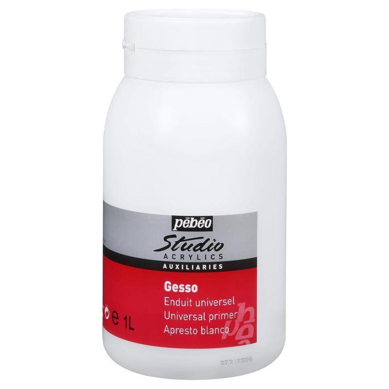 ACRYLIC GESSO UNIVERSAL PRIMER ( BRAND PEBEO ) 1 LTR