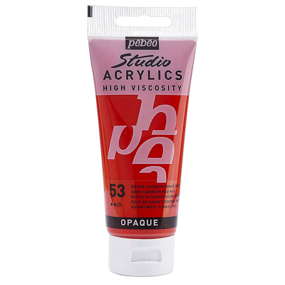 STUDIO ACRYLIC COLORS HIGH VISCOSITY 100ml ( BRAND PEBEO )