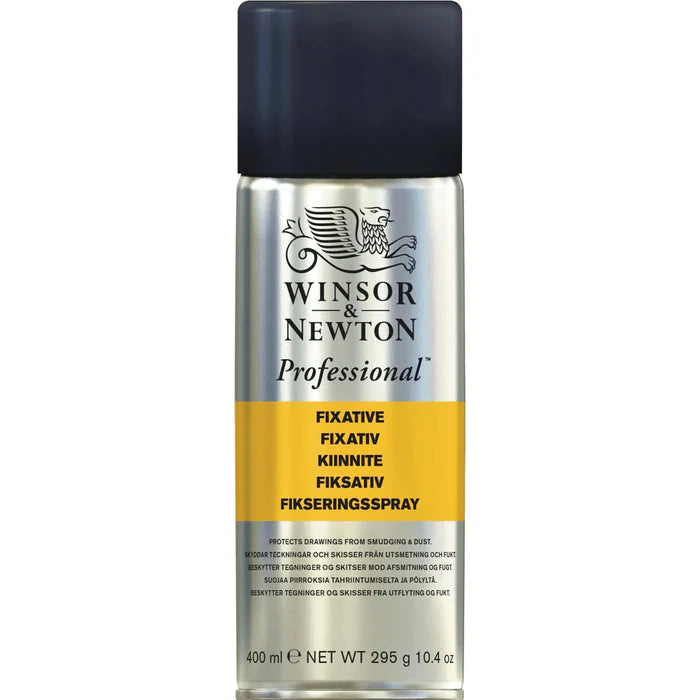 ARTIST FIXATIVE SPRAY 400ml ( BRAND WINSOR & NEWTON )