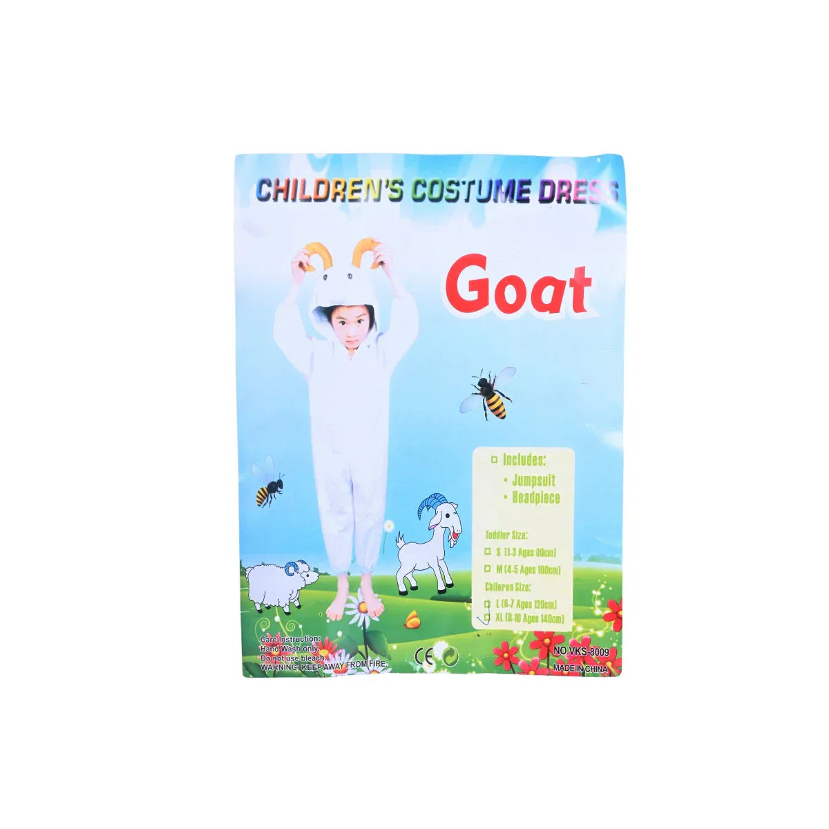 chldrens costume dress goat large size