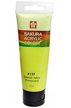 ACRYLIC COLOR ( BRAND SAKURA )  75ML TUBE