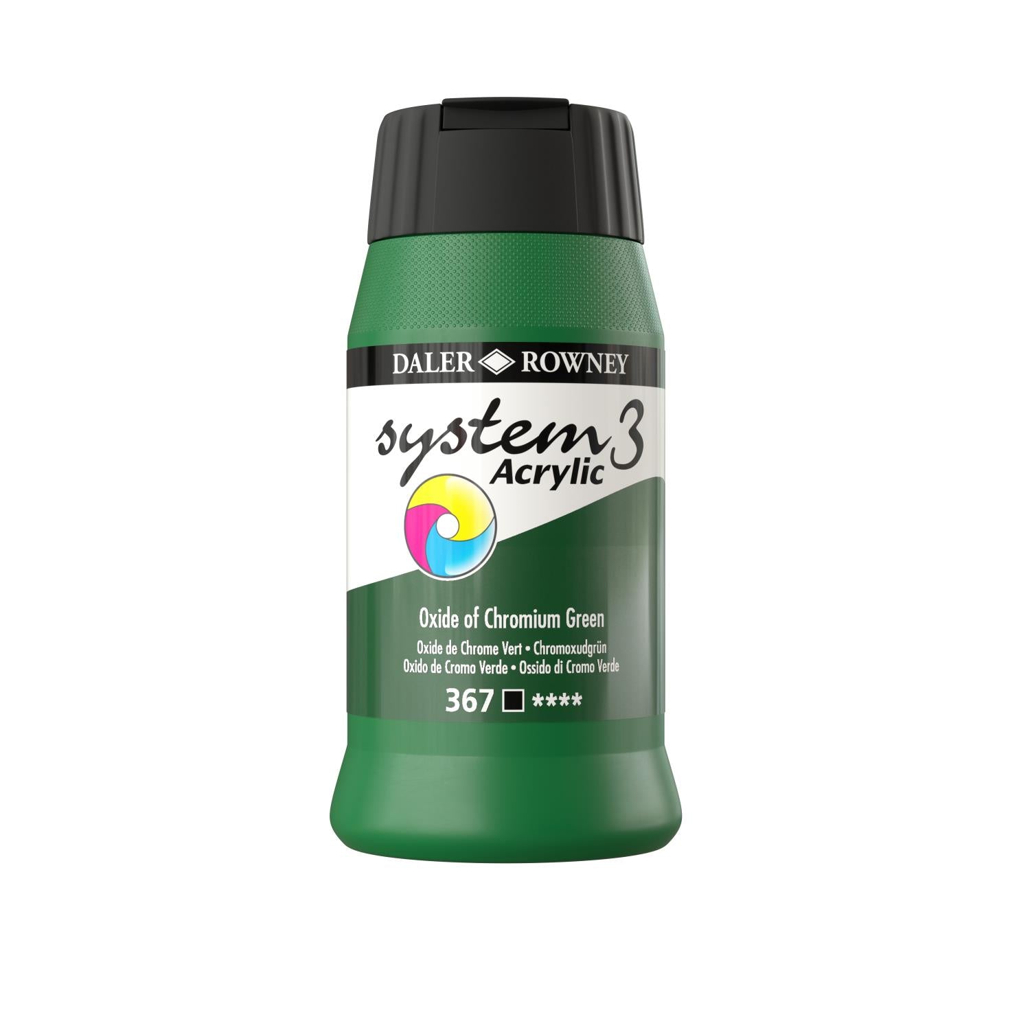 SYSTEM 3 ACRYLIC PAINT 500ML ( BRAND DALER ROWNEY )