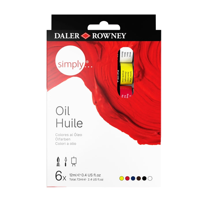 Daler-Rowney Simply Oil Huile Paint Set