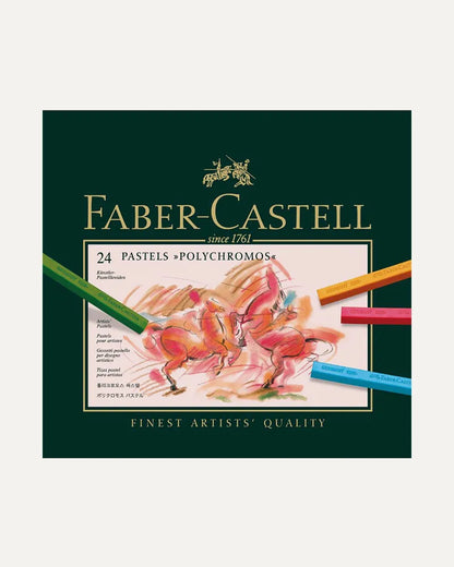 Faber-Castell Polychromos Pastel Set (24 Pieces)