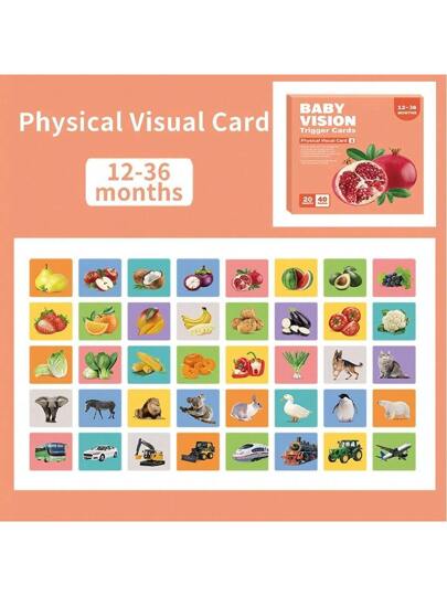 PHYSICAL VISUAL CARD  FOR BABY