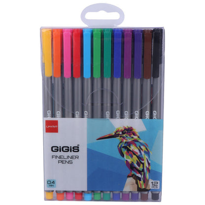 FINELINER PEN 12P[CS ( BRAND GIGI'S )