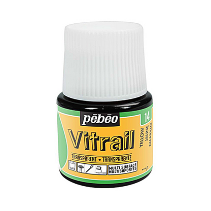 GLASS PAINT VITRAIL TRANSPARENT  ( BRAND PEBEO ) 45ML