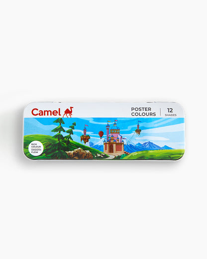 POSTER COLOR  12shades ( BRAND CAMEL )
