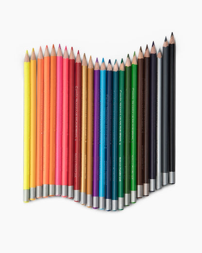 Camlin Triangular Colour Pencils (24 Shades)