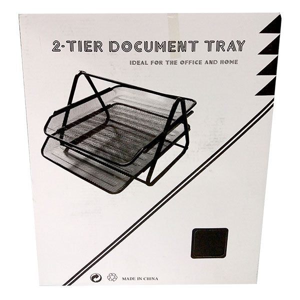 2-tier document tray