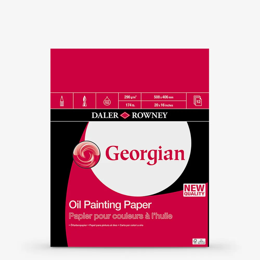 GEORGIAN OIL PAD ( BRAND DALER ROWNEY ) 20X16 INCH