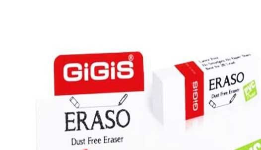 DUST/PVC ERASER ( BRAND GIGIS )