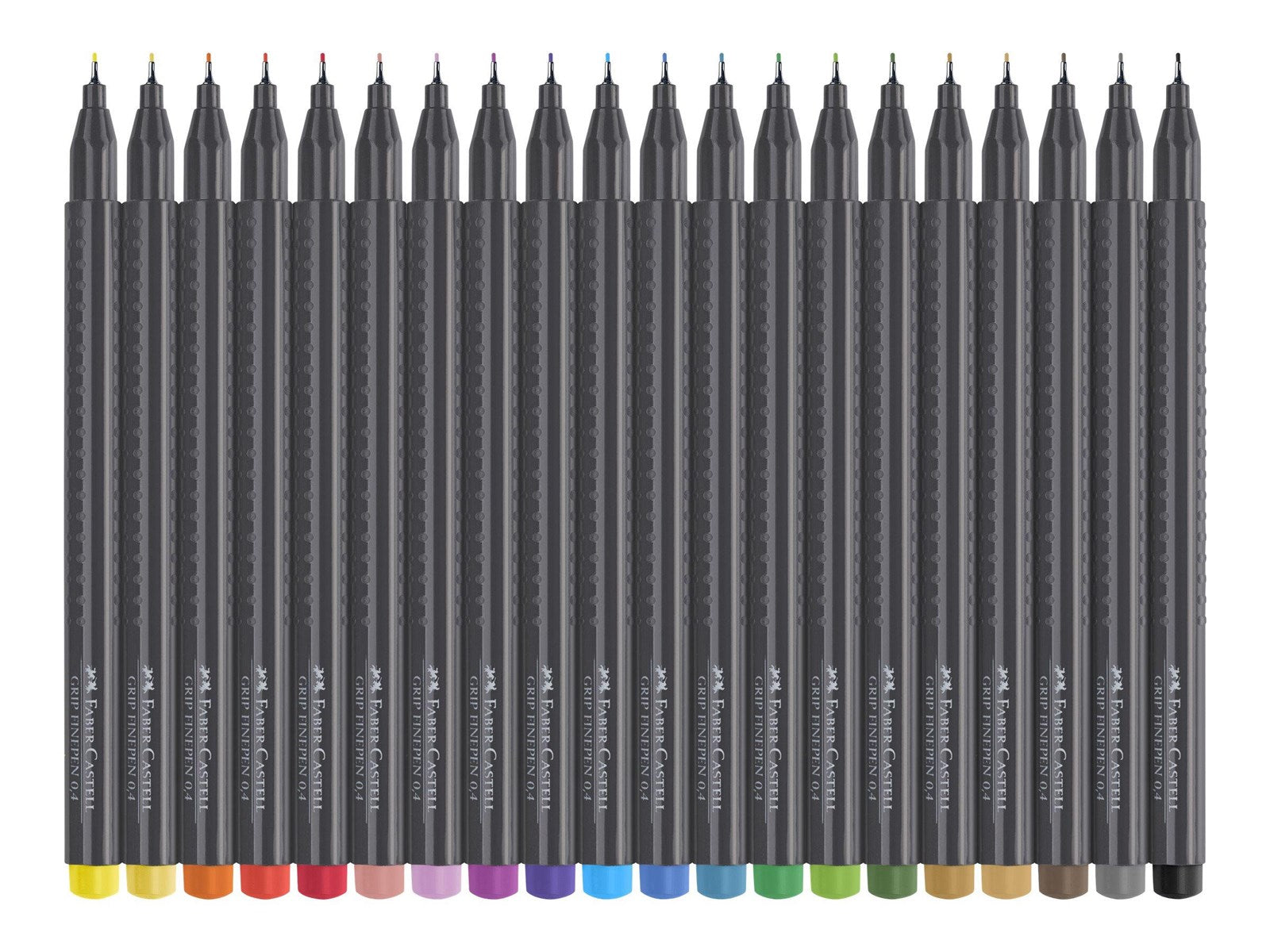 Faber-Castell Grip Finepen Fineliner - 20 Colors