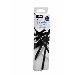 SOFT CHARCOAL ( BRAND PEBEO )  12 PIECES
