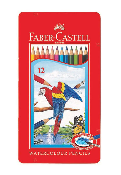 WATERCOLOR PENCIL 12colors ( BRAND FABER CASTELL )