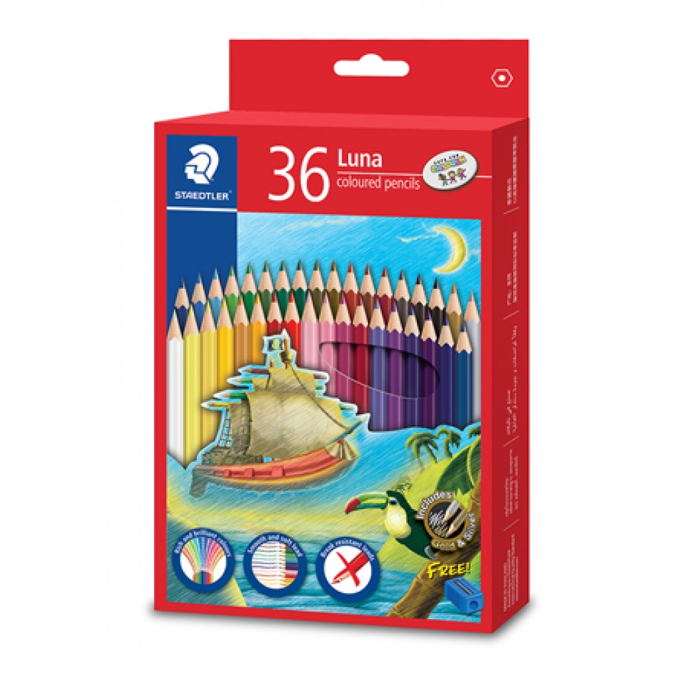 Staedtler Luna Coloured Pencils (36 Pcs)