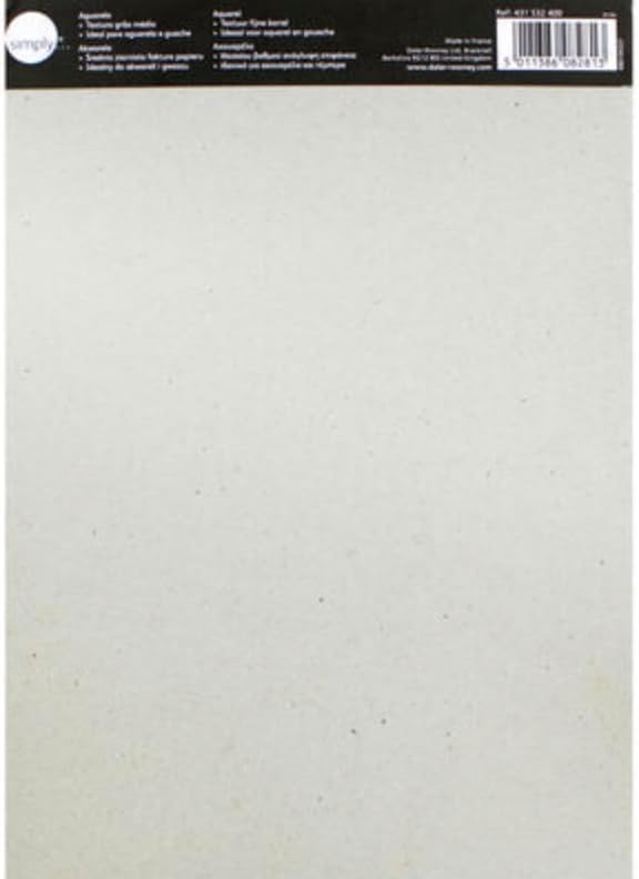 WATERCOLOR PAD ( BRAND DALER ROWNEY ) SIMPLY A4 SIZE 190GSM