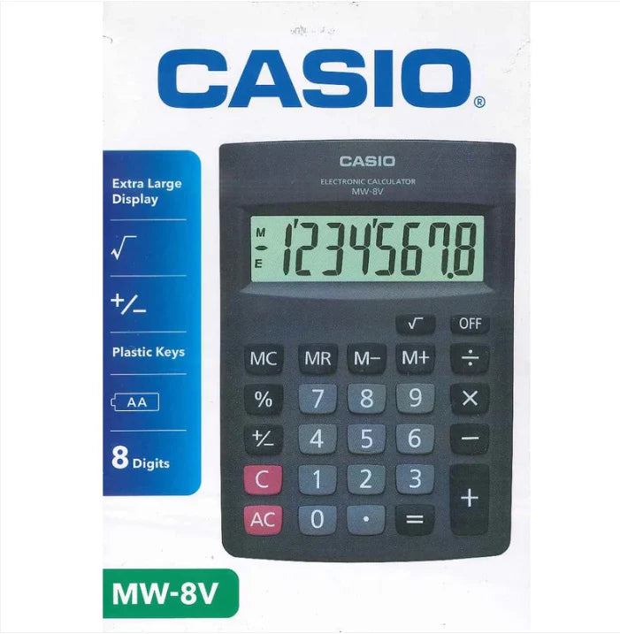 Casio MW-8V | CASIO Calculator