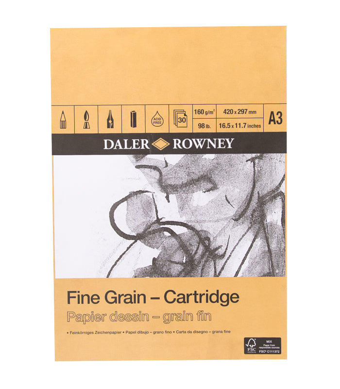 FINE GRAIN- CARTRIDGE A3 SIZE ( BRAND DALER ROWNEY )