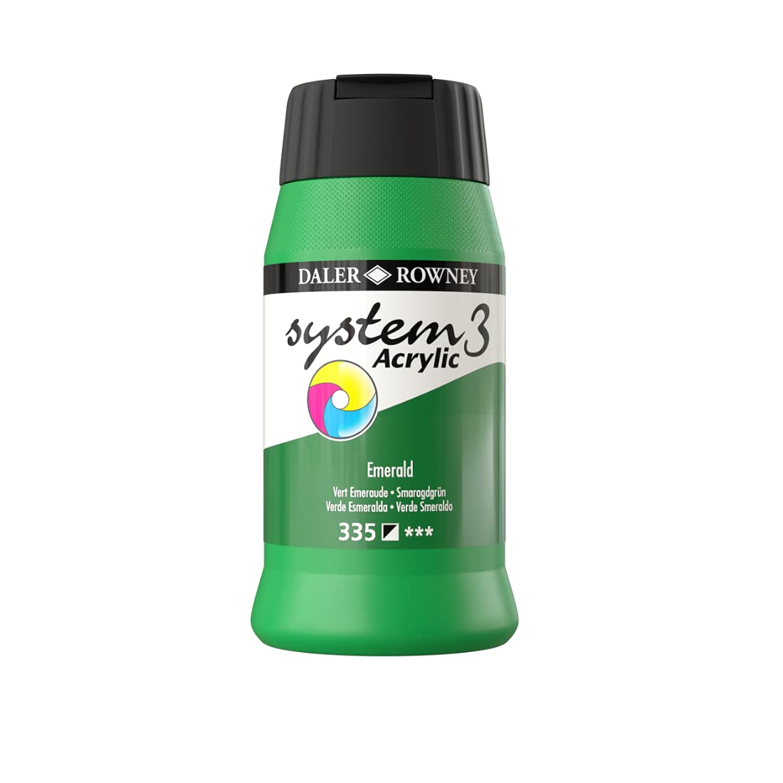 SYSTEM 3 ACRYLIC PAINT 500ML ( BRAND DALER ROWNEY )