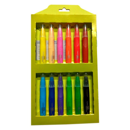 Camel Gel Crayons (12 Shades)