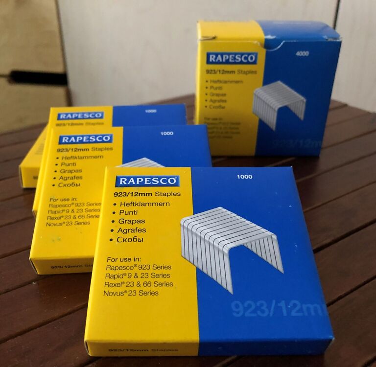 Rapesco Staples 923/12mm