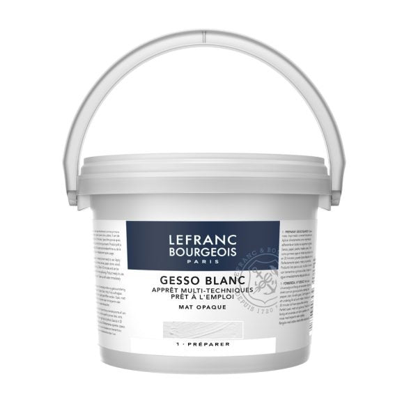 LEFRANC BOURGEOIS White Gesso Matt Opaque