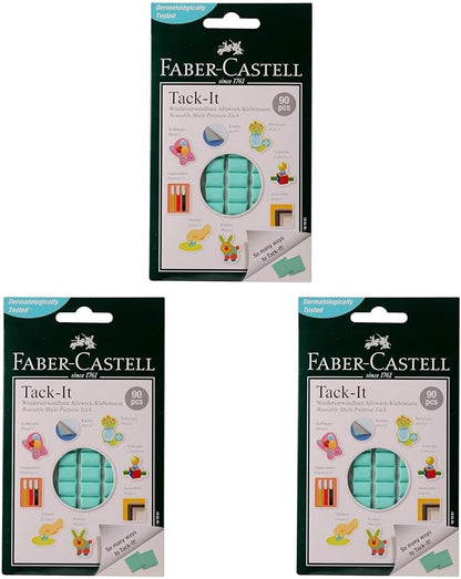REUSABLE PURPOSE TACK IT ( BRAND FABER CASTELL )  90PCS 50GRM
