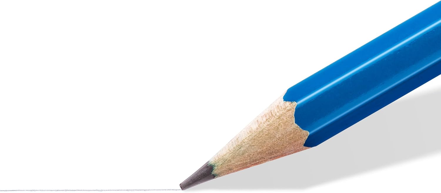 Staedtler Mars Lumograph Graphite Pencils for Drawing and Sketching 100-7H - 7H (Pack of 12)