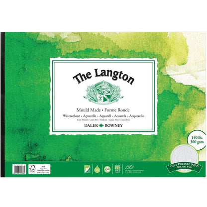 WATERCOLOR PAD ( BRAND DALER ROWNEY ) THE LANGTON WATERCOLOR PAD A3 SIZE