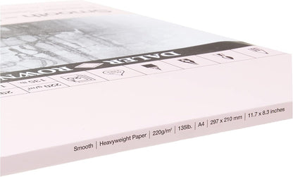 SKETCHBOOK ( BRAND DALER ROWNEY ) -SMOOTH HEAVYWEIGHT A4 220GSM