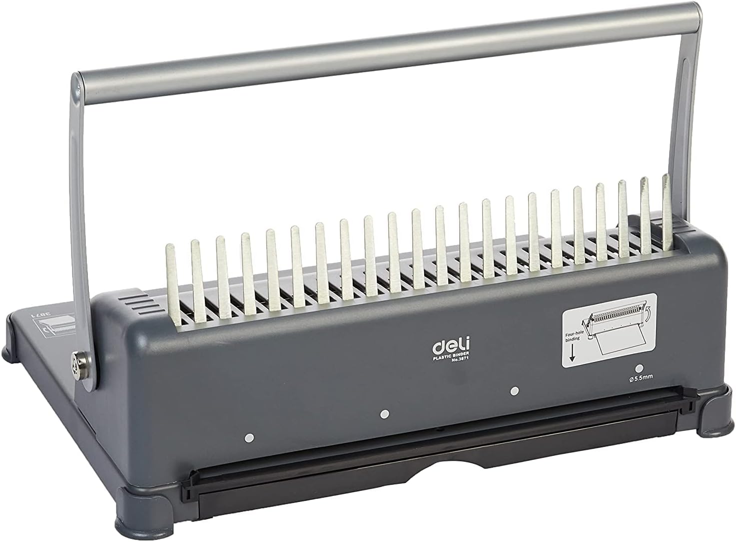 COMB BINDING MACHINE NO.3871 ( BRAND DELI )