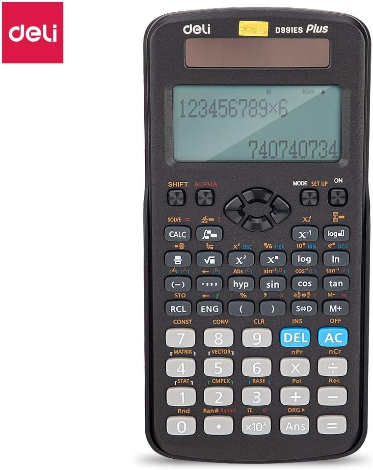 SCIENTIFIC CALCULATOR D991ES ( BRAND DELI )