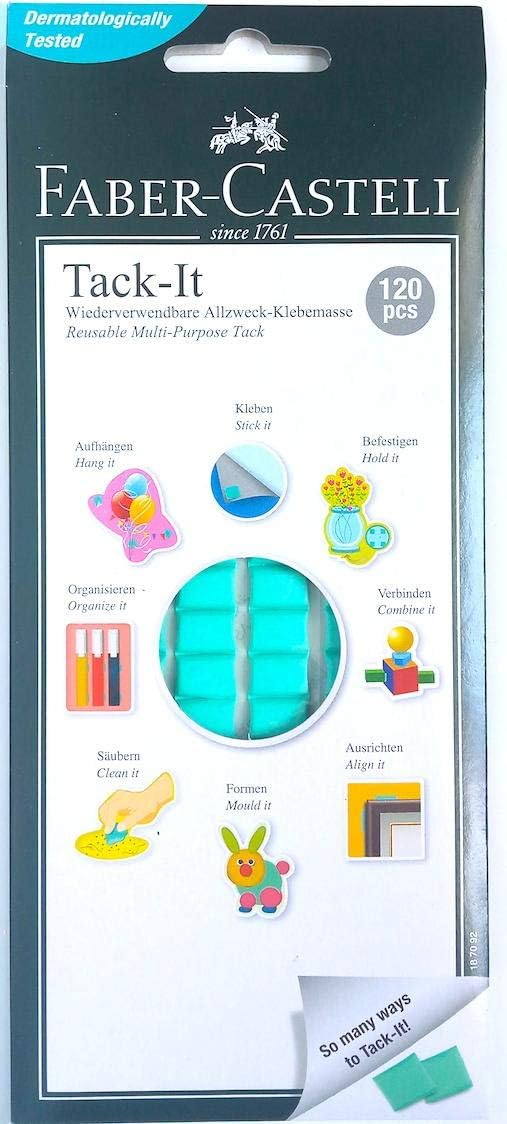 TACK IT ( BRAND FABER CASTELL ) 120PCS 75GRAM