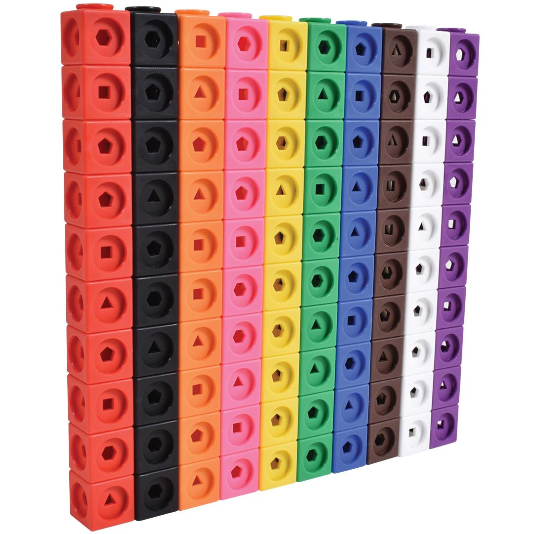 Plastic Puzzle 100 Math Cube