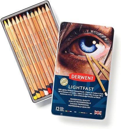 Derwent Lightfast Colored Pencils (12 Pack)