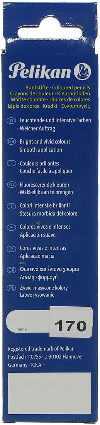Pelikan 17.5 cm Colored Pencils, 6 Colors