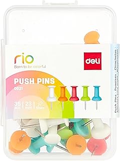 PUSH PIN ( BRAND DELI ) 23MM 100 PIECES