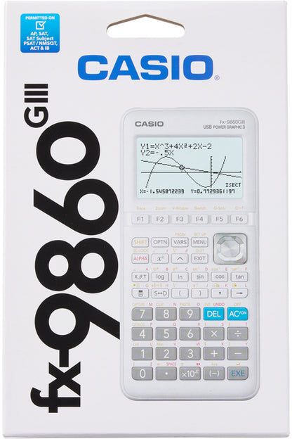 FX 9860 USB POWER GRAPHIC 3 CALCULATOR ( BRAND CASIO )