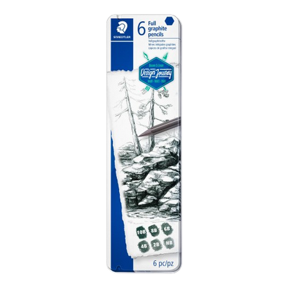 SKETCH PENCIL ( BRAND STAEDLER ) 6 FULL GRAPHITE PENCIL