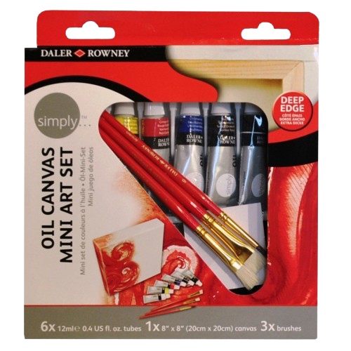 Daler Rowny Simply Oil Canvas Mini Art Set