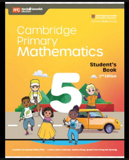 MCE CAMBRIDGE PRIMARY MATHEMATICS 2E STUDENT BOOK 5