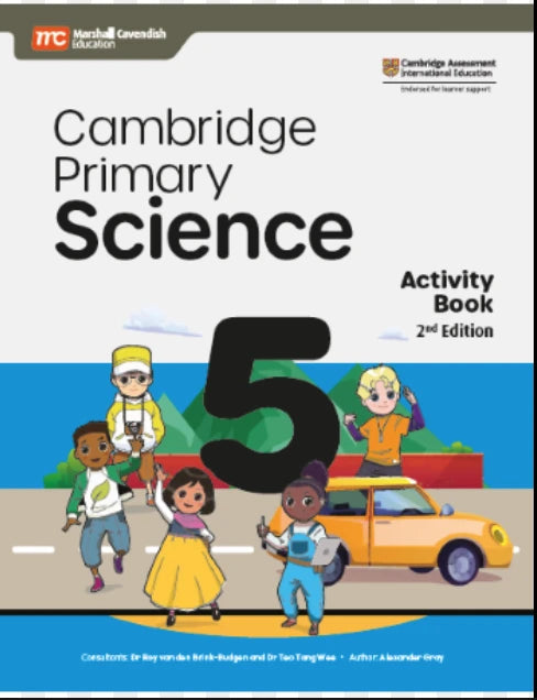 CAMBRIDGE PRIMARY SCIENCE ACTIVITY BOOK 5 (2ND EDITION)