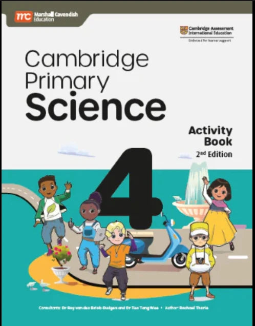 Marshall Cavendish's Second Edition of the Cambridge Primary Science Activity Book 4