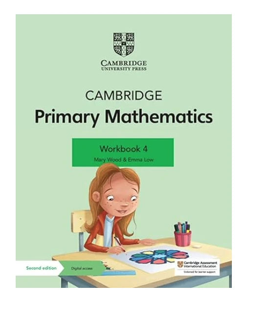 NEW Cambridge Primary Mathematics Workbook with Digital Access Stage 4