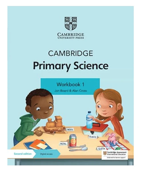 NEW Cambridge Primary Science Workbook with Digital Access Stage 1